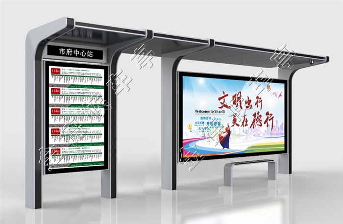 JD-智能公交站臺010