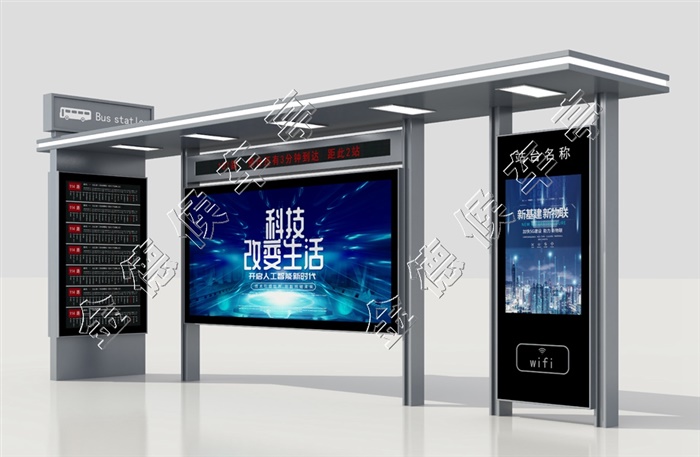 JD-智能公交站臺012