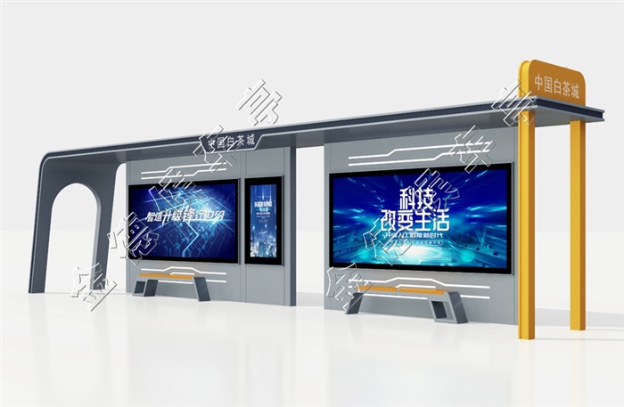 JD-智能公交站臺021